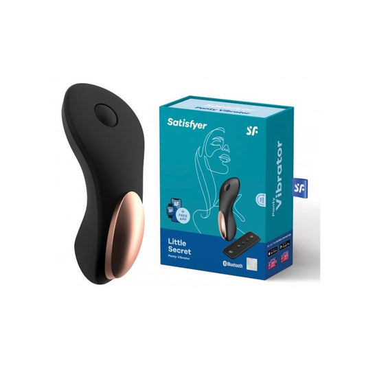 SATISFYER - LITTLE SECRET PANTY ESTIMULADOR DE BRAGUITA CON CONTROL REMOTO Y APP