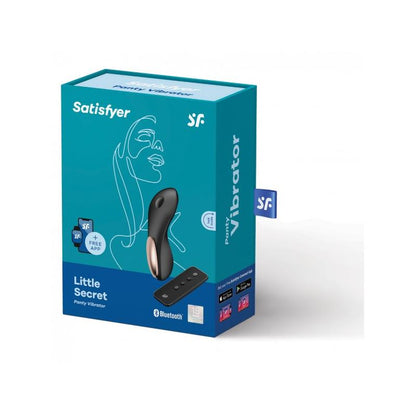 SATISFYER - LITTLE SECRET PANTY ESTIMULADOR DE BRAGUITA CON CONTROL REMOTO Y APP