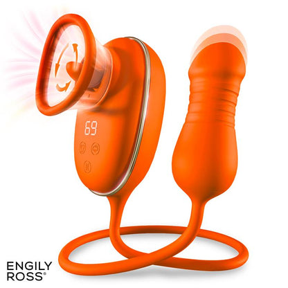 ENGILY ROSS - LIZER PRO ESTIMULADOR CON LENGUA OSCILANTE, BOMBA DE VACIO Y HUEVO CON UP AND DOWN
