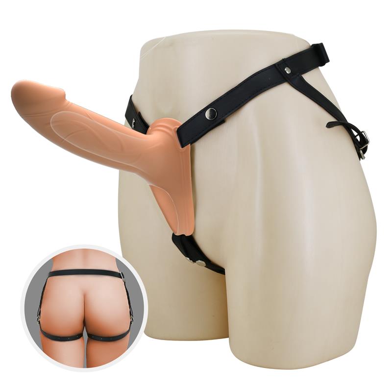 PRETTYLOVE - LONDON ARNÉS UNIVERSAL CON DILDO HUECO 6.6