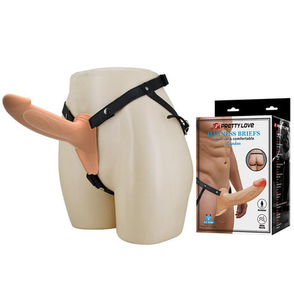 PRETTYLOVE - LONDON ARNÉS UNIVERSAL CON DILDO HUECO 6.6