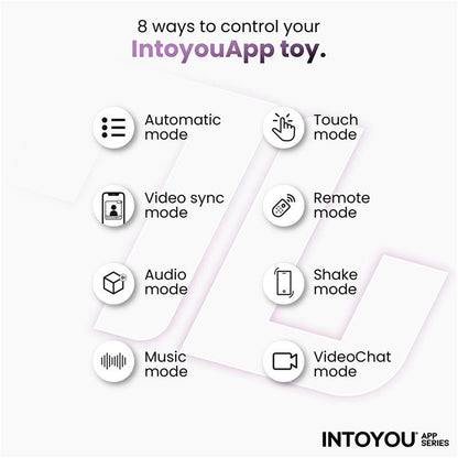 INTOYOU APP SERIES - LORY ESTIMULADOR PARA EL DEDO CON VIBRACIÓN Y APP