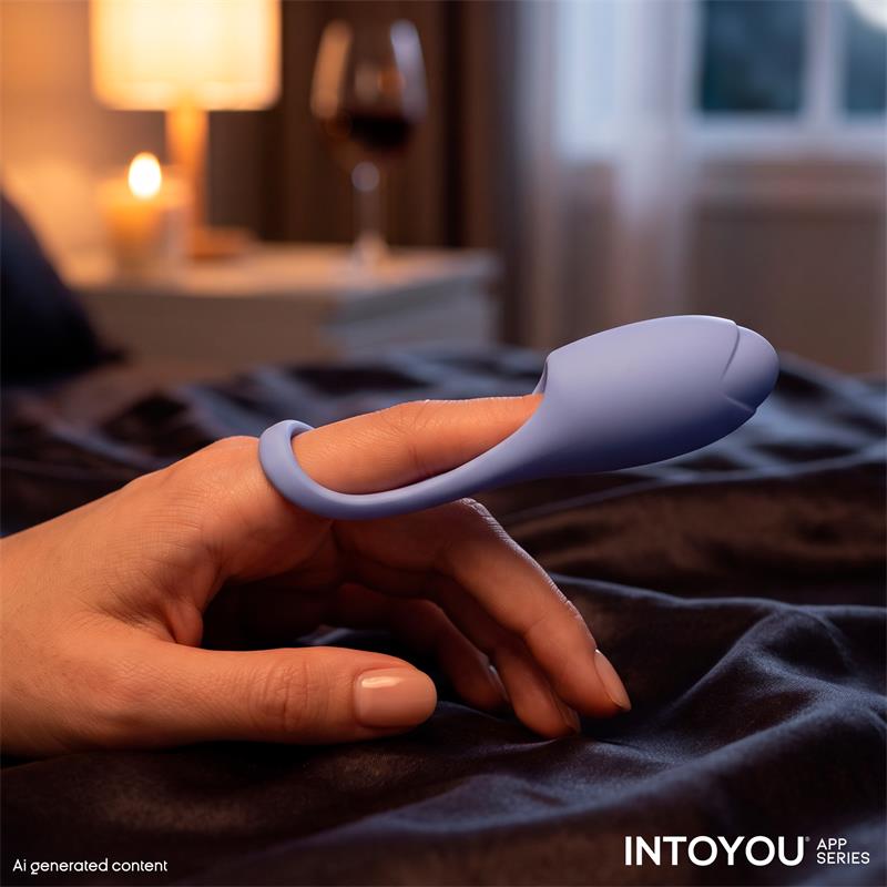 INTOYOU APP SERIES - LORY ESTIMULADOR PARA EL DEDO CON VIBRACIÓN Y APP
