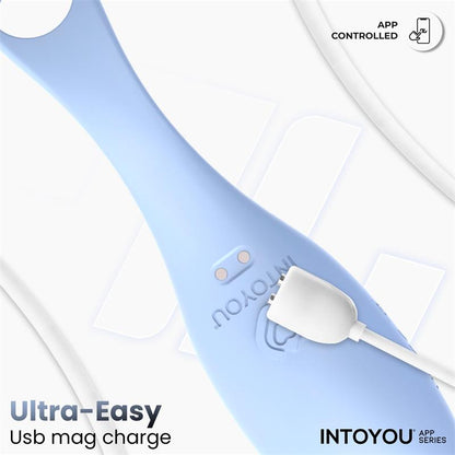 INTOYOU APP SERIES - LORY ESTIMULADOR PARA EL DEDO CON VIBRACIÓN Y APP