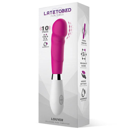LATETOBED - LOUVER VIBRADOR SILICONA ROSA