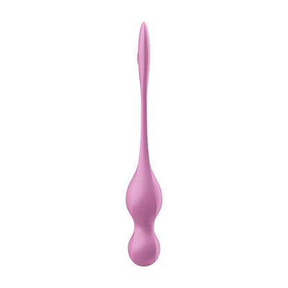 SATISFYER - LOVE BIRDS 1 BOLAS KEGEL CON APP ROSA