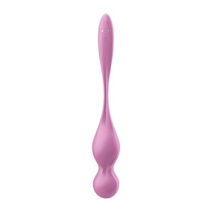 SATISFYER - LOVE BIRDS 1 BOLAS KEGEL CON APP ROSA