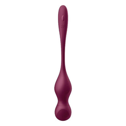 SATISFYER - LOVE BIRDS VARY CON APP ROJO VINO