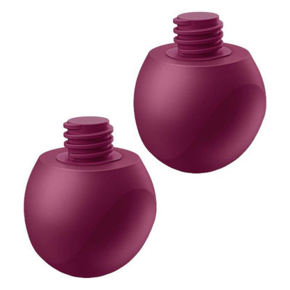 SATISFYER - LOVE BIRDS VARY CON APP ROJO VINO