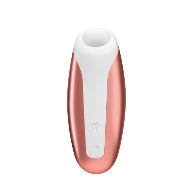 SATISFYER - LOVE BREEZE SUCCIONADOR CON VIBRACIÓN COPPER