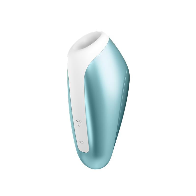 SATISFYER - LOVE BREEZE SUCCIONADOR CON VIBRACIÓN ICE BLUE