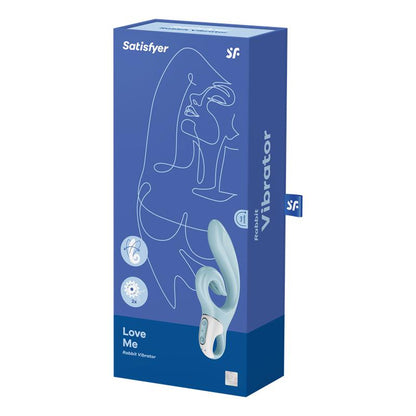 SATISFYER - LOVE ME BLUE VIBRADOR PUNTO G