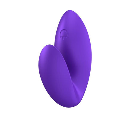 SATISFYER - LOVE RIOT VIBRADOR DEDAL MORADO