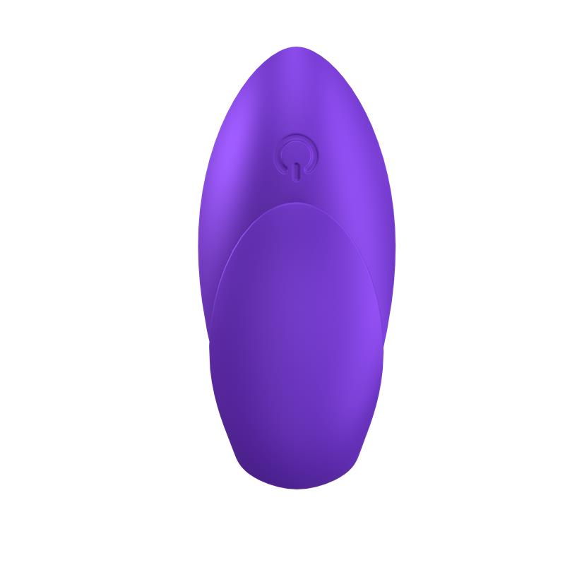 SATISFYER - LOVE RIOT VIBRADOR DEDAL MORADO