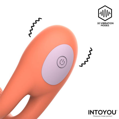 INTOYOU - LOVIT VIBRADOR DE PAREJA FLEXIBLE CON CONTROL REMOTE