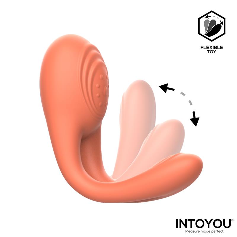 INTOYOU - LOVIT VIBRADOR DE PAREJA FLEXIBLE CON CONTROL REMOTE