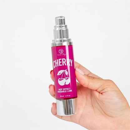 SECRET PLAY - LUBRICANTE 2 EN 1 AROMA CEREZA 50 ML