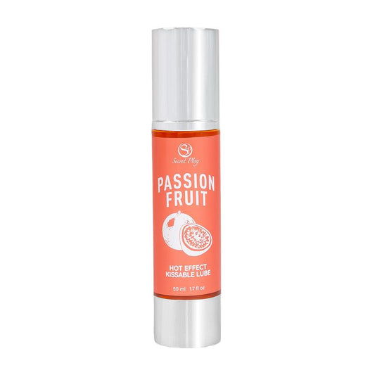 SECRET PLAY - LUBRICANTE 2 EN 1 AROMA FRUTA DE LA PASIÓN 50 ML