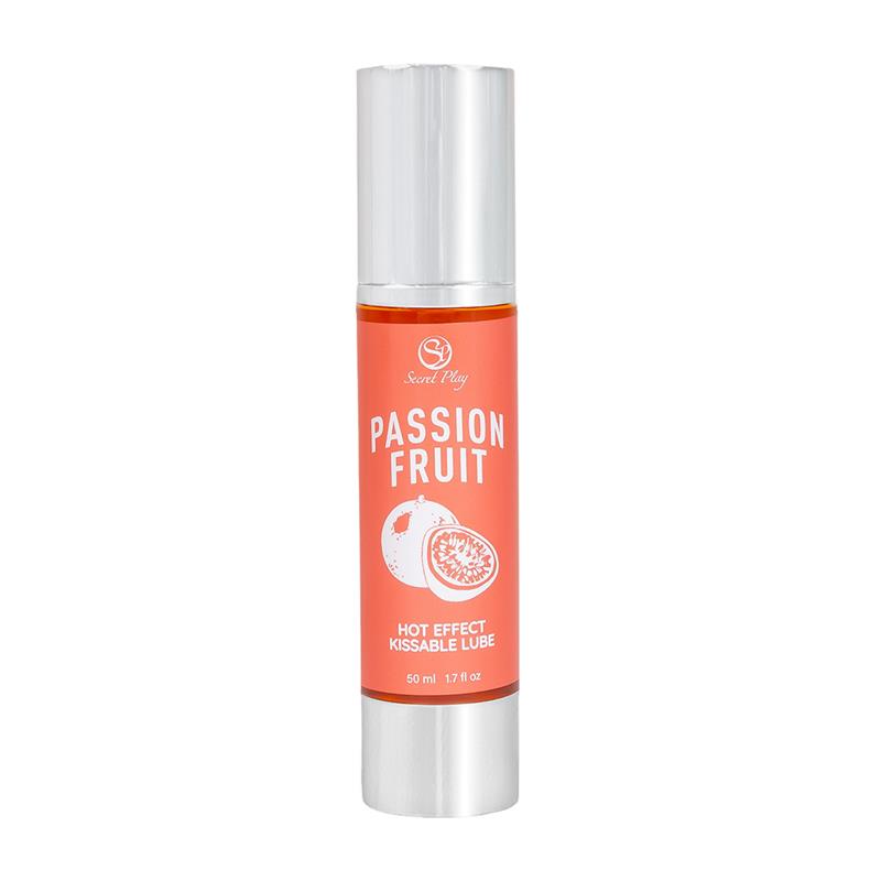 SECRET PLAY - LUBRICANTE 2 EN 1 AROMA FRUTA DE LA PASIÓN 50 ML