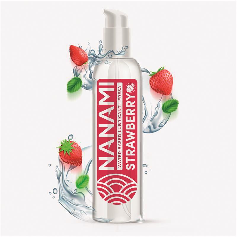 NANAMI - LUBRICANTE  BASE DE AGUA FRESA 150 ML