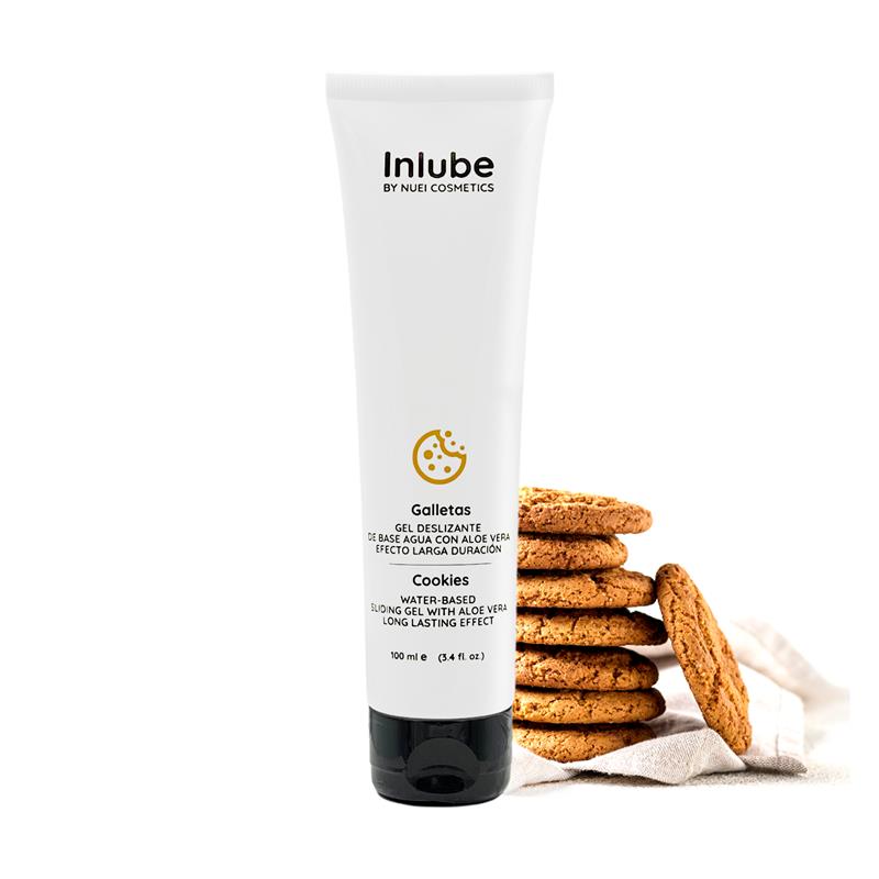 NUEI COSMETICS - LUBRICANTE A BASE DE AGUA GALLETAS INLUBE 100 ML