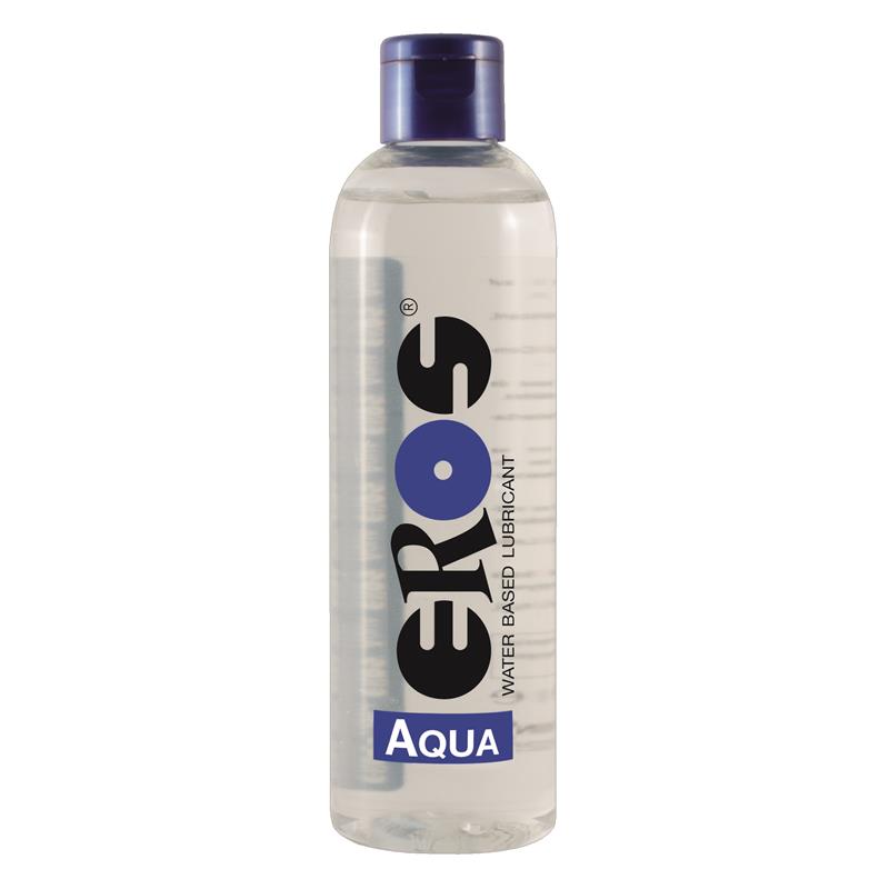 EROS - LUBRICANTE BASE AGUA AQUA BOTELLA 250 ML