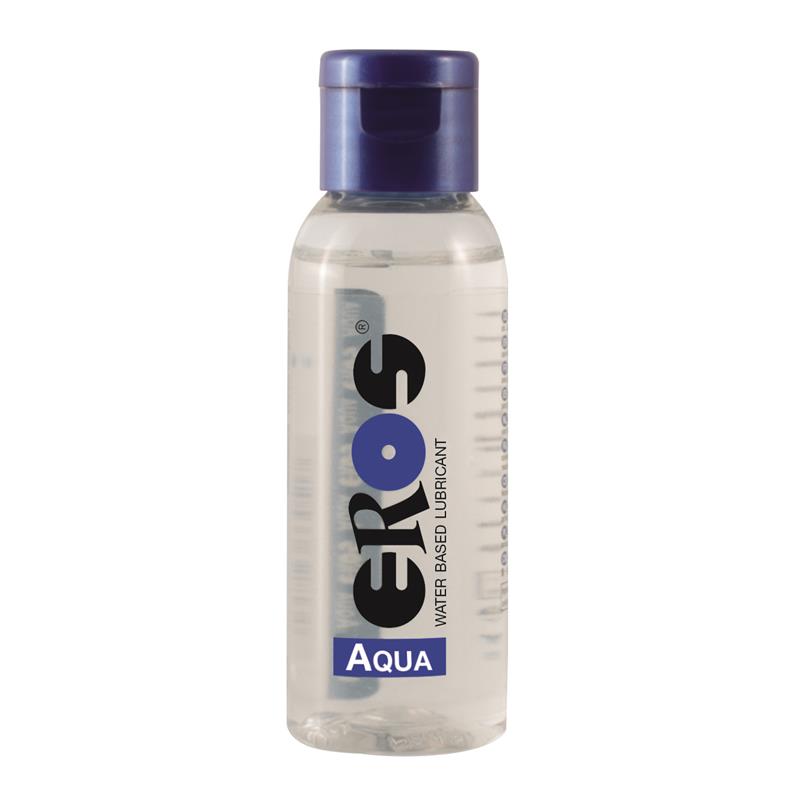 EROS - LUBRICANTE BASE AGUA AQUA BOTELLA 50 ML