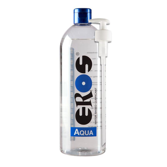 EROS - LUBRICANTE BASE AGUA AQUA BOTELLA DISPENSADOR 1000 ML