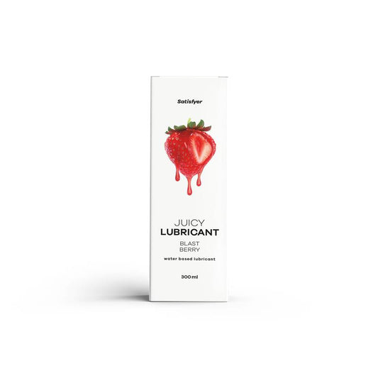 SATISFYER - LUBRICANTE BASE AGUA BLAST BERRY 300 ML
