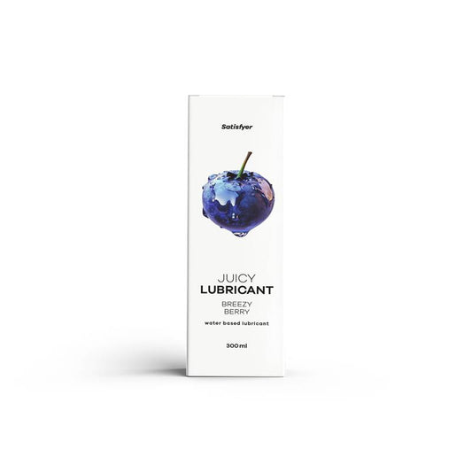 SATISFYER - LUBRICANTE BASE AGUA BREEZY BERRY 300 ML