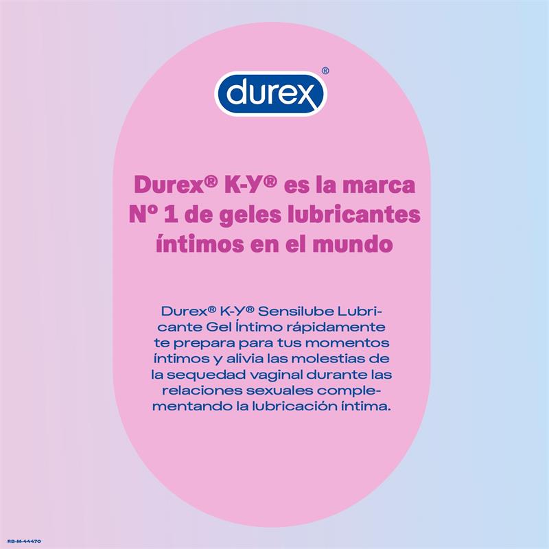 DUREX - LUBRICANTE BASE AGUA DUPLO KY SENSILUB 75ML