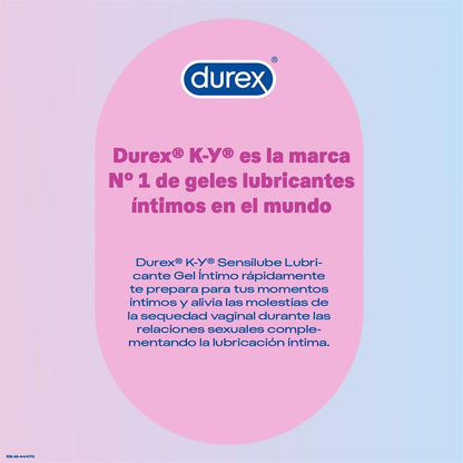DUREX - LUBRICANTE BASE AGUA DUPLO KY SENSILUB 75ML