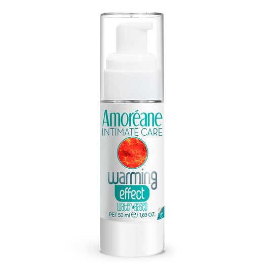 AMOREANE - LUBRICANTE BASE AGUA EFECTO CALOR 50 ML