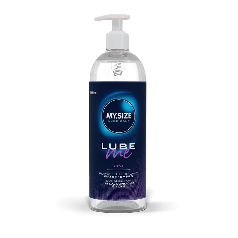 MY SIZE - LUBRICANTE BASE AGUA LUBE ME 2IN1 1000 ML