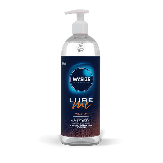 MY SIZE - LUBRICANTE BASE AGUA LUBE ME VEGAN 1000 ML
