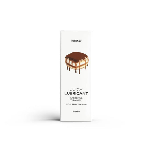 SATISFYER - LUBRICANTE BASE AGUA TASTEFUL TIRAMISU 300 ML