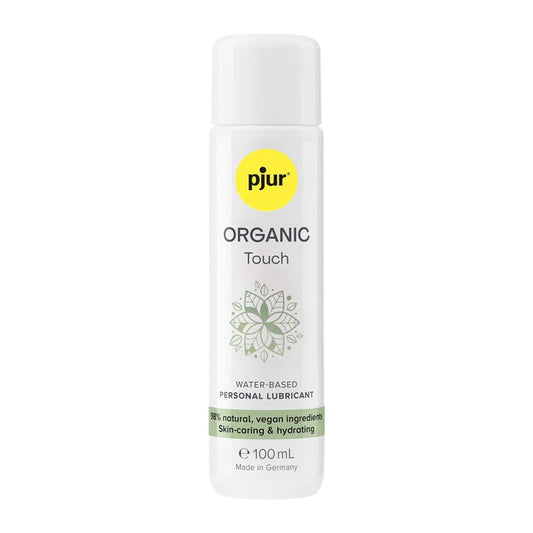 PJUR - LUBRICANTE BASE AGUA VEGANO ORGANIC TOUCH 100 ML