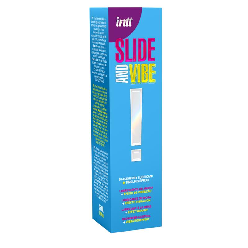 INTT - LUBRICANTE BESABLE BASE AGUA CON EFECTO VIBRACION 35ML