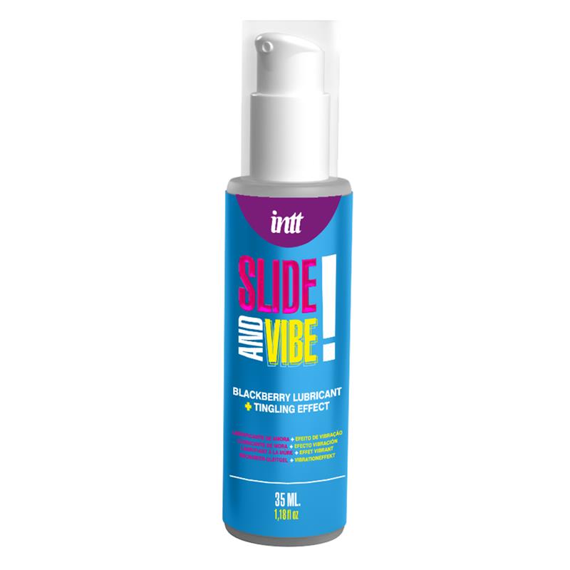INTT - LUBRICANTE BESABLE BASE AGUA CON EFECTO VIBRACION 35ML
