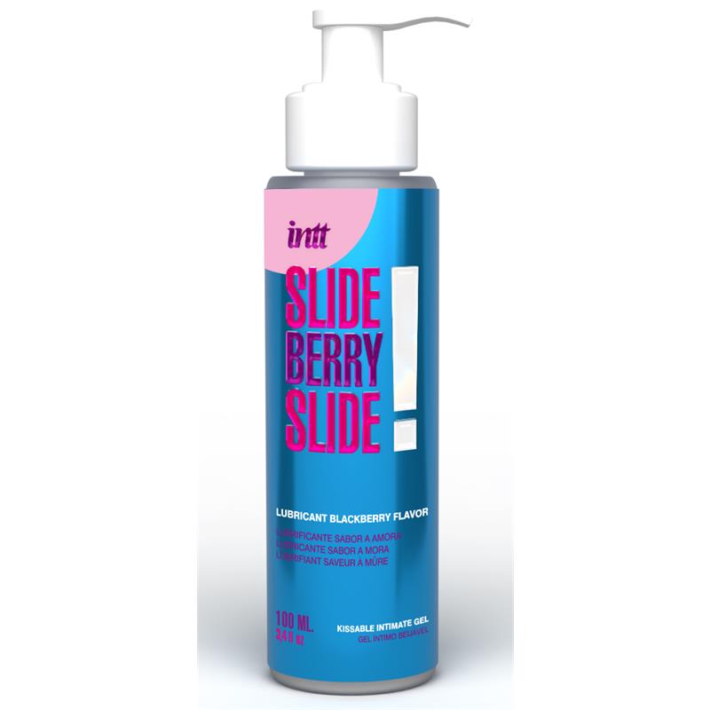 INTT - LUBRICANTE BESABLE BASE AGUA MORA 100ML