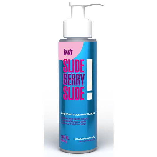 INTT - LUBRICANTE BESABLE BASE AGUA MORA 100ML