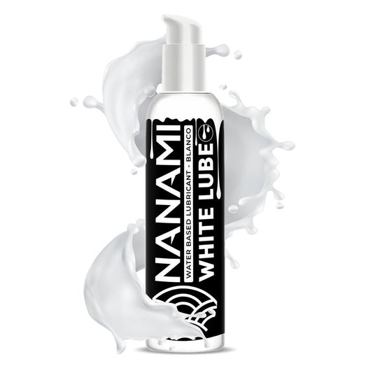 NANAMI - LUBRICANTE BLANCO CREMOSO IMITACIÓN AL SEMEN BASE AGUA VEGANO 150 ML