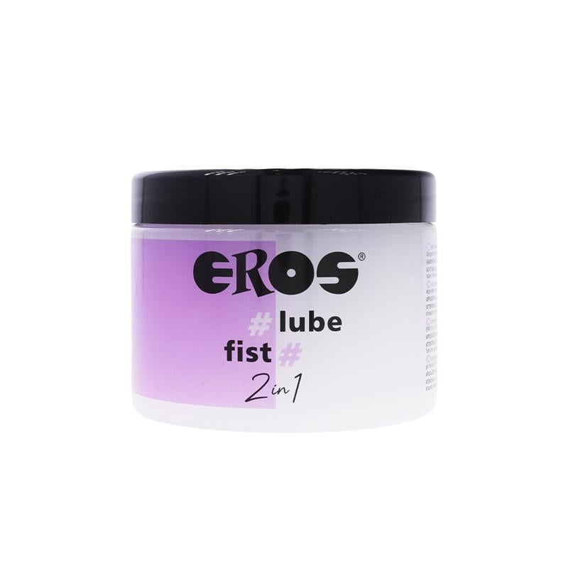 EROS - LUBRICANTE DE FISTING BASE AGUA Y SILCONA 2 EN1 500 ML