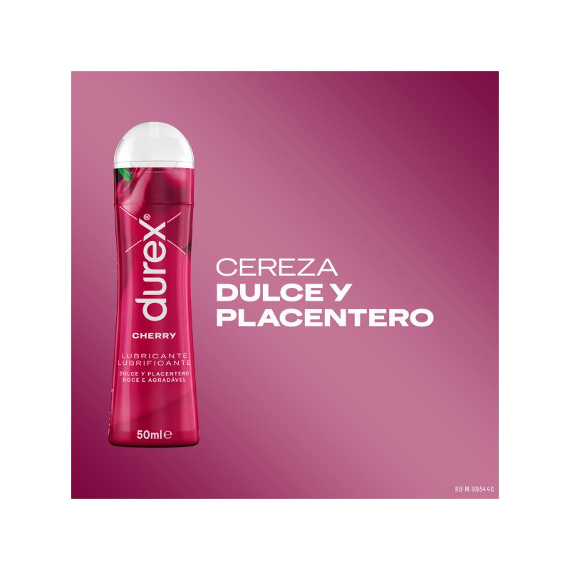 DUREX - LUBRICANTE DUREX PLAY CHERRY 50 ML