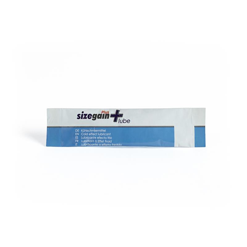 500 COSMETICS - LUBRICANTE EFECTO FRIO SIZEGAIN LUBE 10 MONODOSIS 5 ML