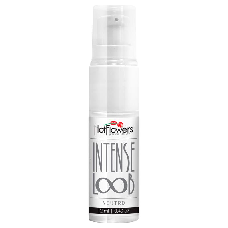 HOT FLOWERS - LUBRICANTE INTENSE LOOB ALTO GRADO PUREZA 12 ML