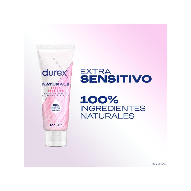 DUREX - LUBRICANTE NATURAL EXTRA SENSITIVO 100 ML