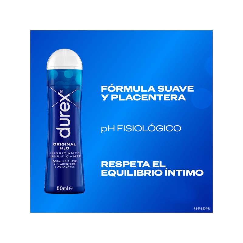 DUREX - LUBRICANTE ORIGINAL BASE DE AGUA 50ML