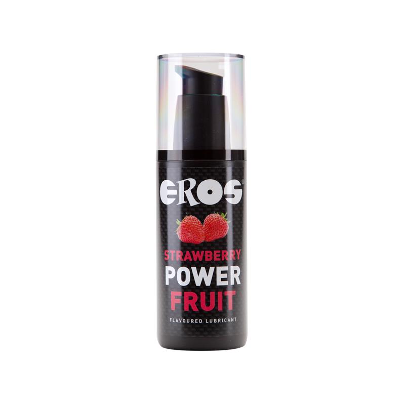 EROS - LUBRICANTE SABOR FRESA POWER 125 ML