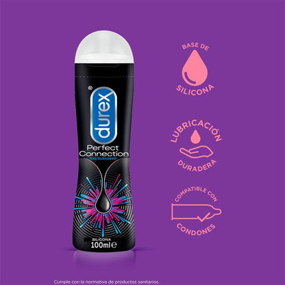 DUREX - LUBRICANTE SILICONA PERFECT CONNECTION 100 ML